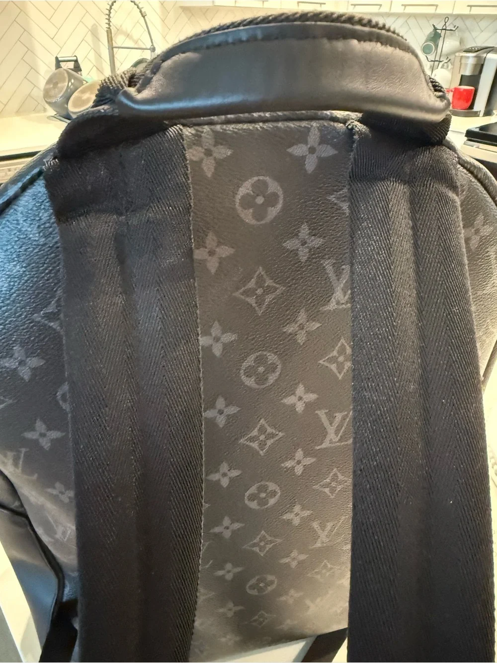 Louis Vuitton Discovery Backpack MM Monogram Eclipse